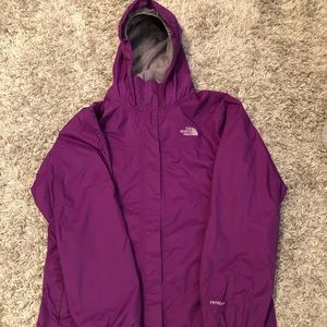 The North Face rain jacket